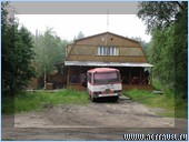 Соловки. Гостиница Причал. Корпус 1. Отельный автобус.