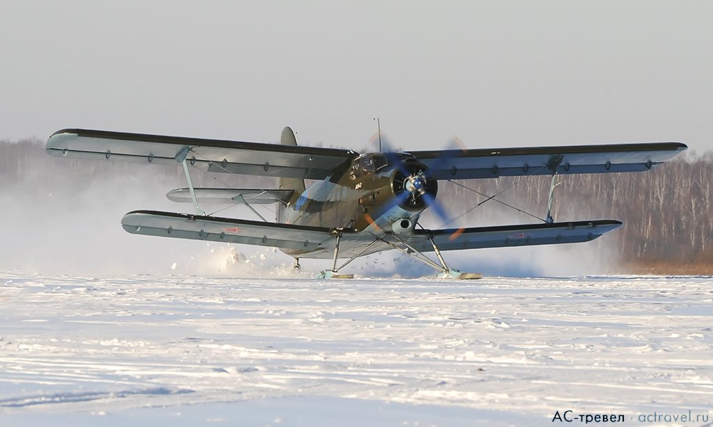 Ан-2 на лыжах