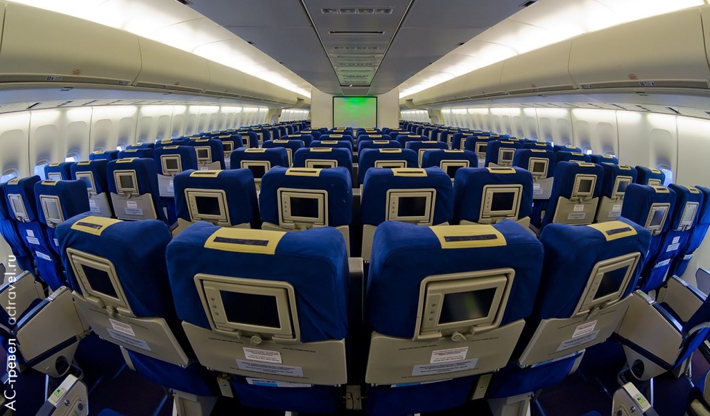 Салон Boeing 747